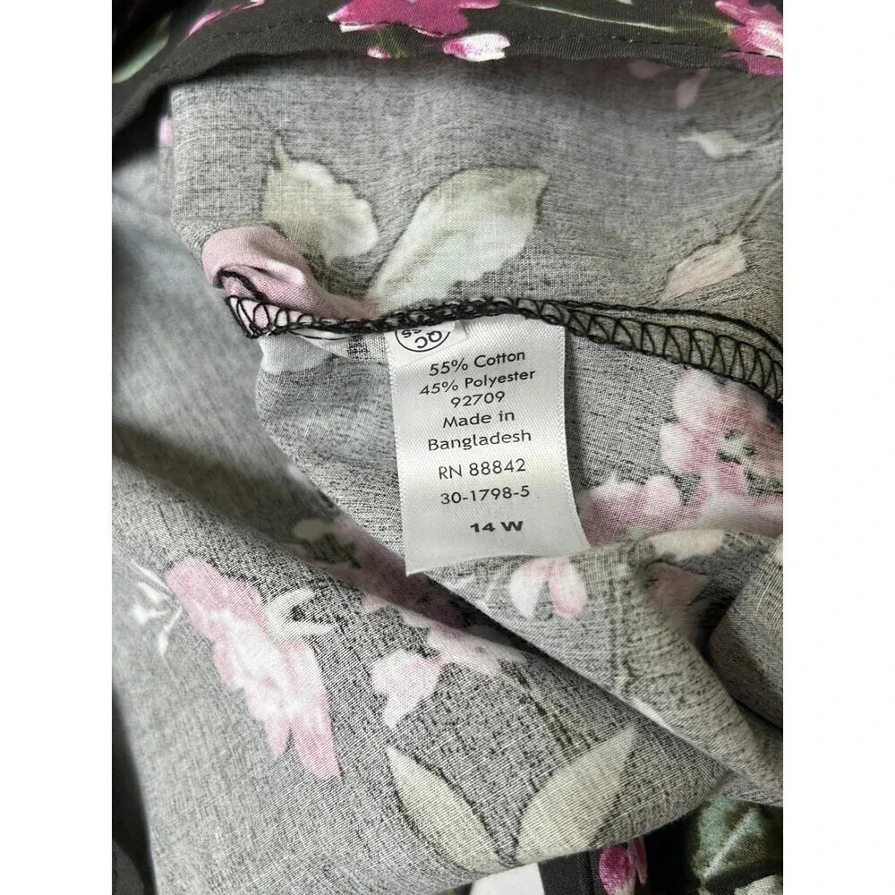 Women's Button Front Top - Picture 4 of 6